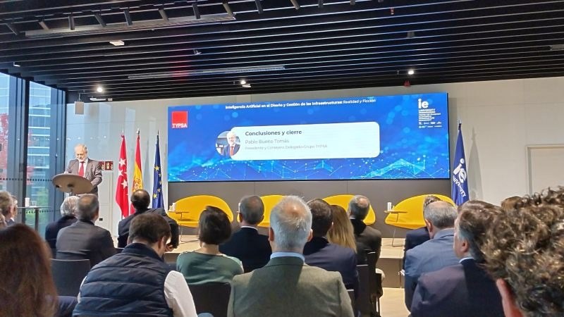 Rauros, en la jornada de TYPSA sobre inteligencia artificial en infraestructuras Rauros, en la jornada de TYPSA sobre inteligencia artificial en infraestructuras